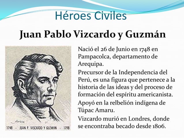 Héroes civiles, militares y personajes ilustres