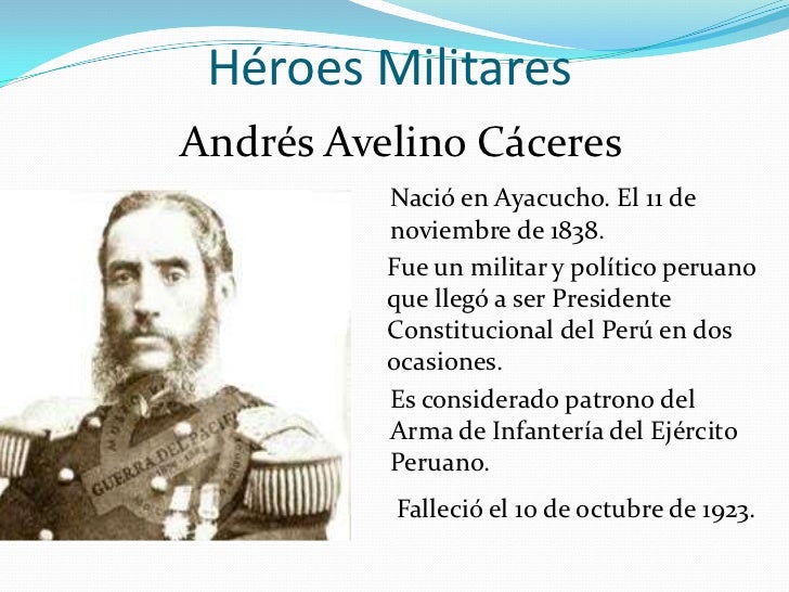 Héroes civiles, militares y personajes ilustres