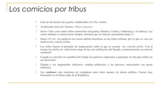 Hª de Roma: la constitución romana | PPT
