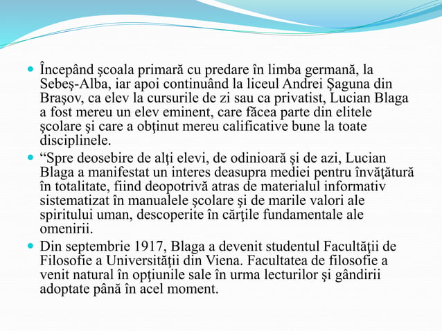 Hronicul si cantecul varstelor | PPTX
