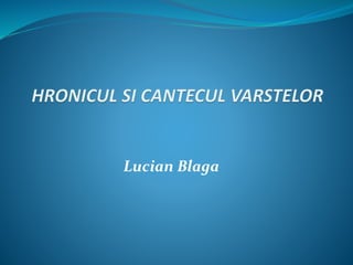 Lucian Blaga
 