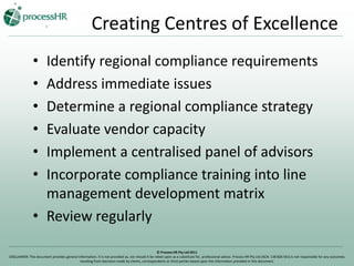 Creating Centres of Excellence