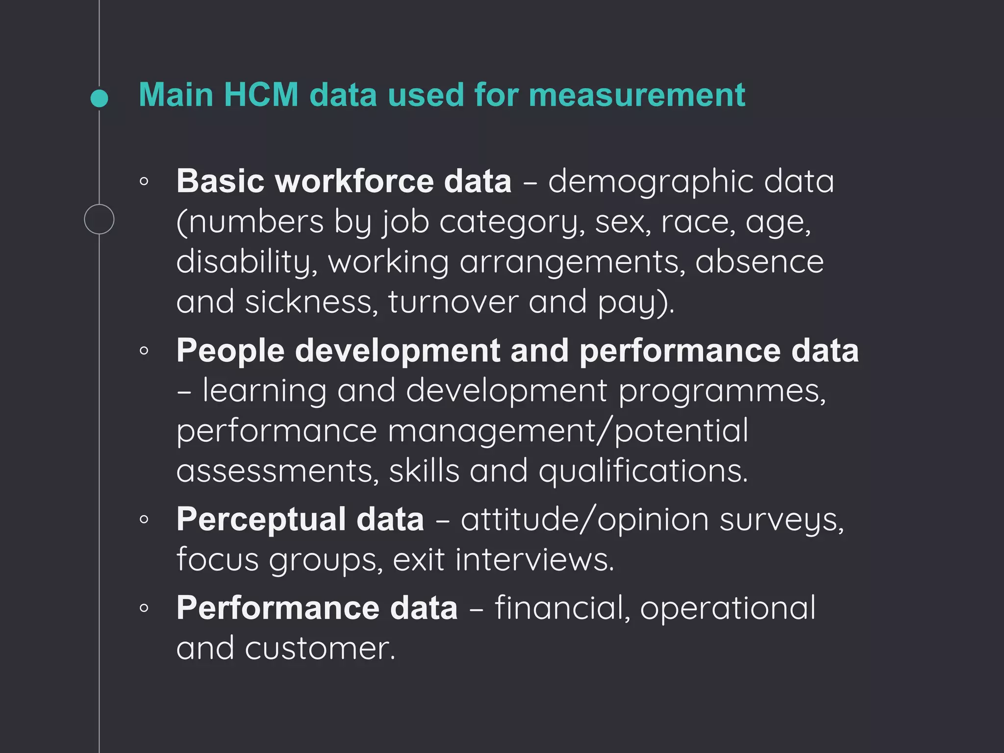 Measuring Human Capital's contribution to Enterprise Goals | PPTX