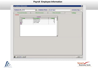 Payroll Employee InformationPayroll Employee Information
 