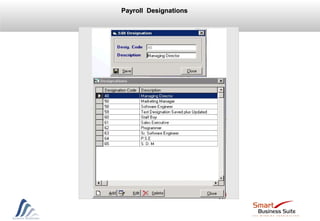 Payroll DesignationsPayroll Designations
 