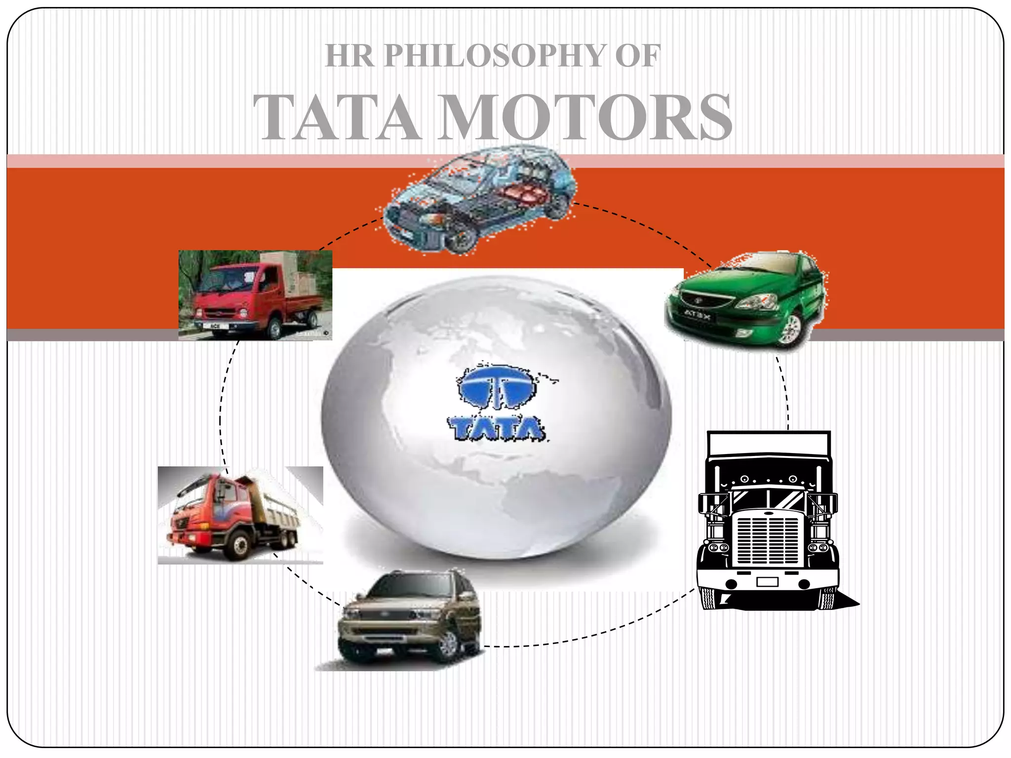 HR PHILOSOPHY OF

TATA MOTORS
 