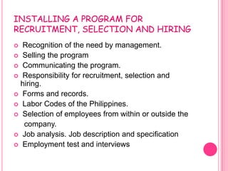 human resource planning | PPT