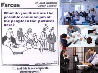 What do you think are the
possible common job of
the people in the pictures
here?
 