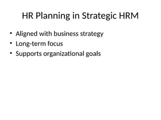 Strategic HR Planning in Bangladesh: Aligning Workforce with Business ...