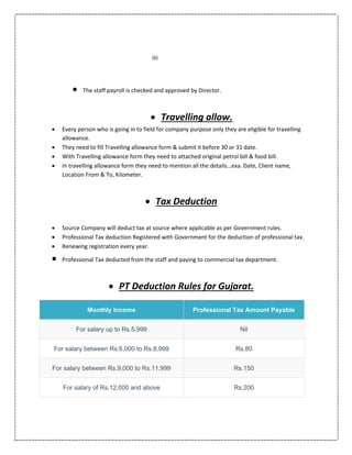 Basic Hr policies for Company | PDF