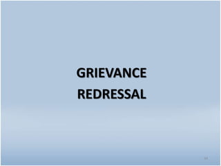 GRIEVANCE
REDRESSAL
34
 