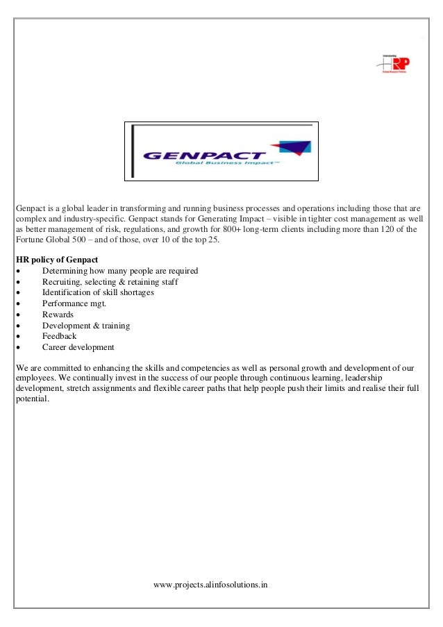 genpact offer letter format pdf understanding hr policies genpact offer letter format pdf understanding hr policies
