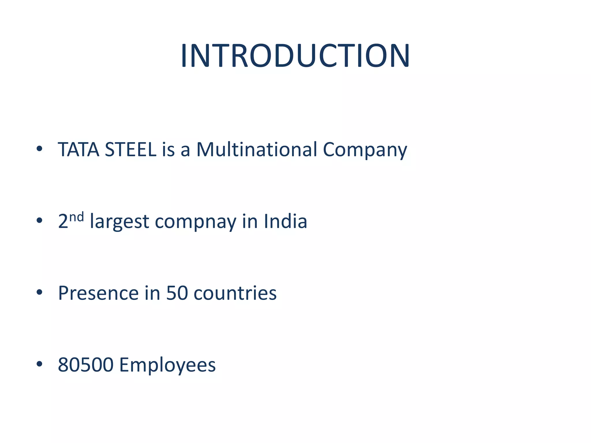 Hr policy tata steel | PPTX