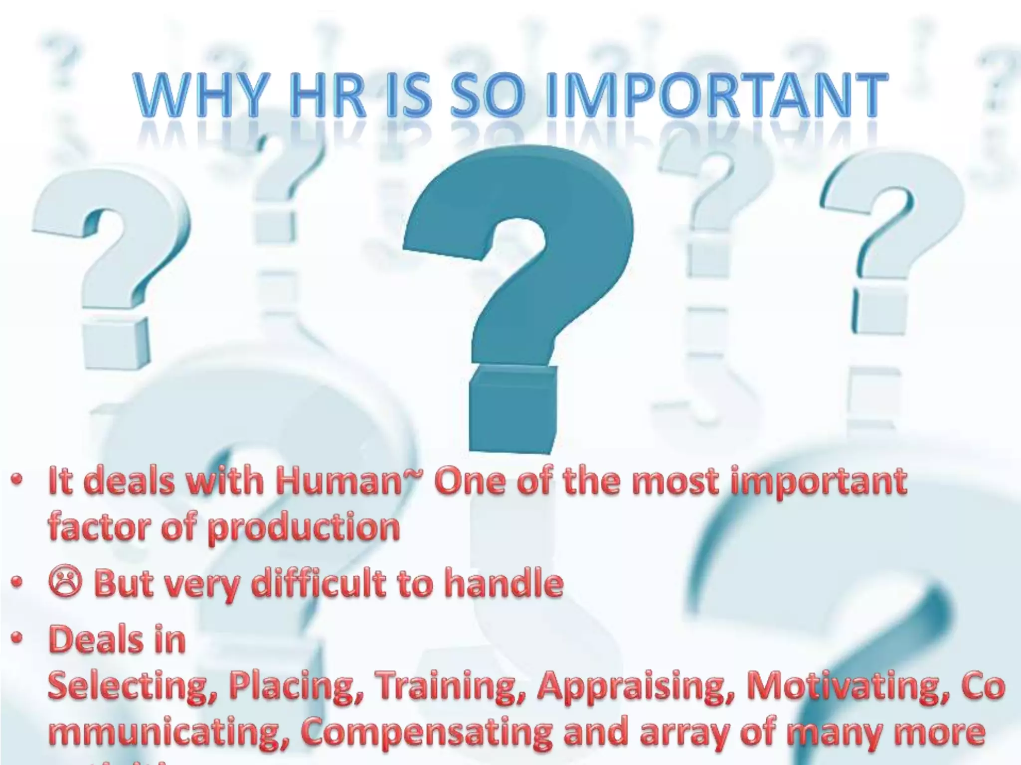 Working conditions and Retention