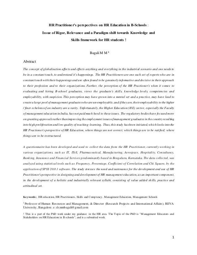 Doctoral research papers in education