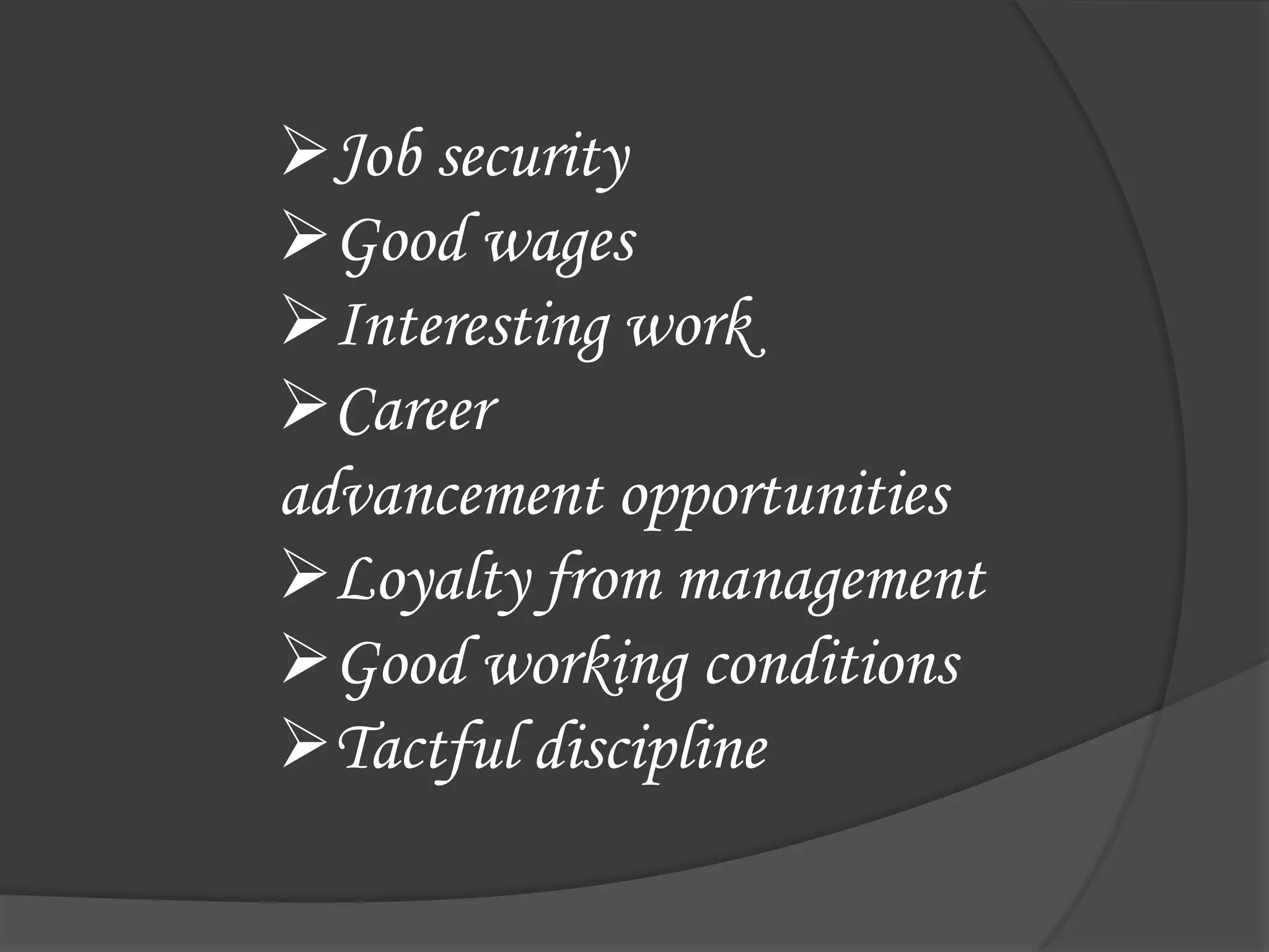 Being in the know about company matters