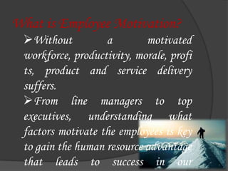 Why is Motivation Required?Motivation helps you get started 