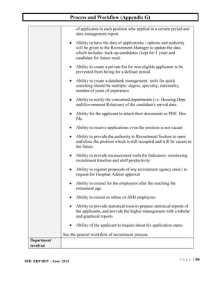 Workflow Appendix HR Process and Workflow for any business | PDF