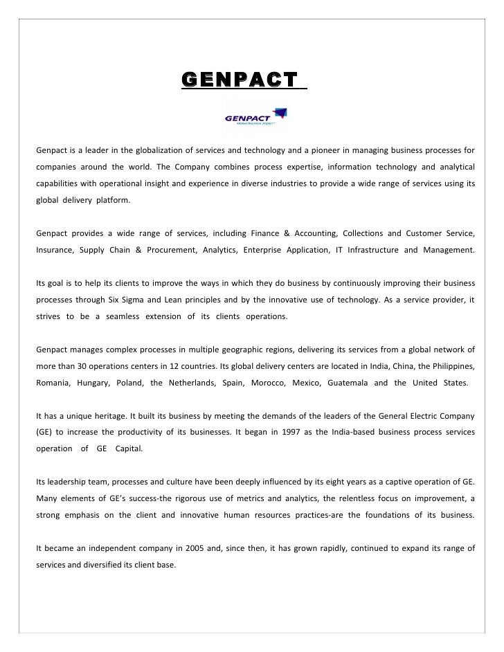 genpact offer letter format pdf hr proj genpact offer letter format pdf hr proj