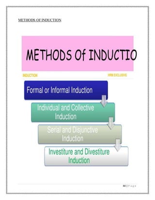 44 | P a g e
METHODS OF INDUCTION
 