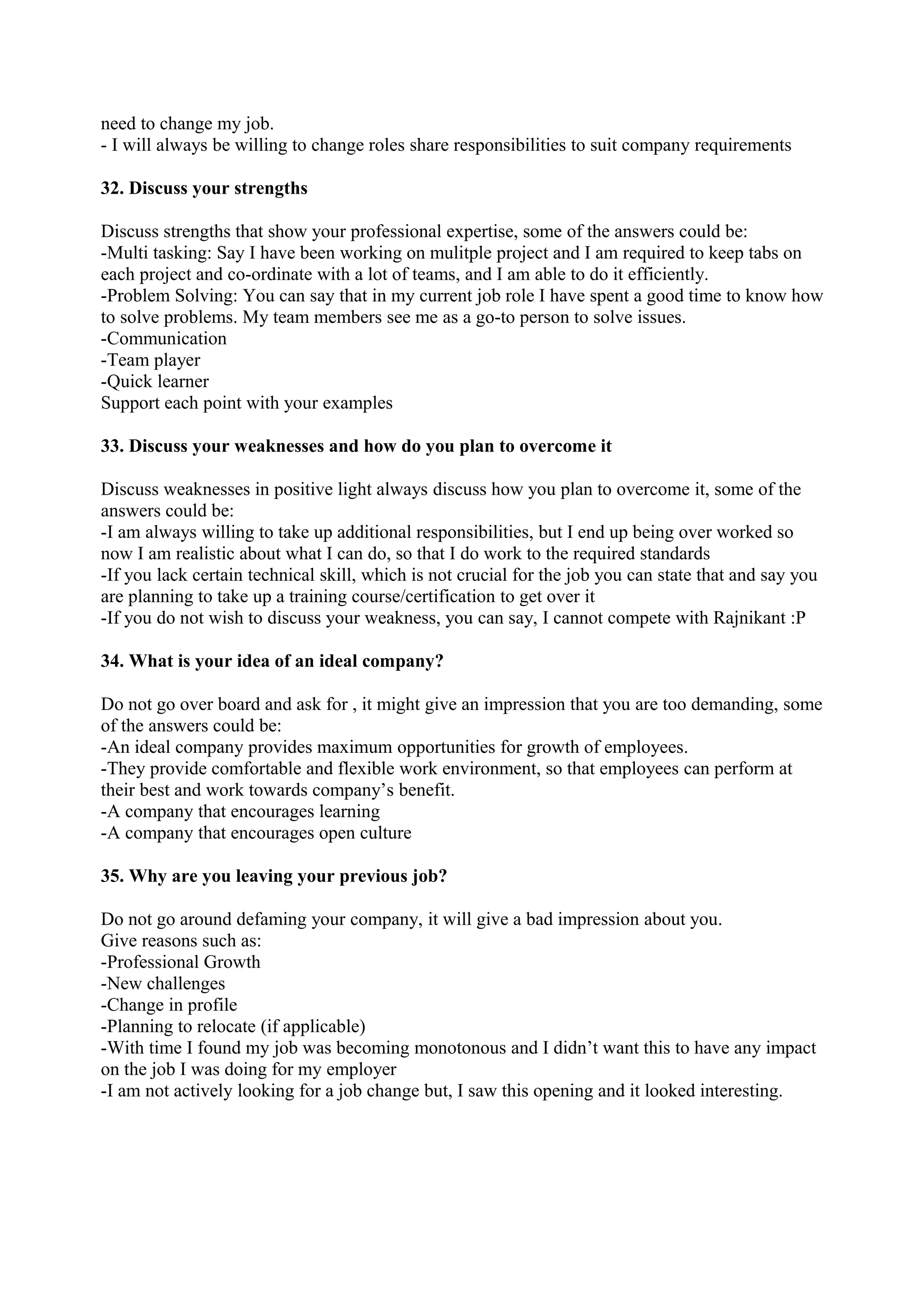HR QUESTIONS | DOC