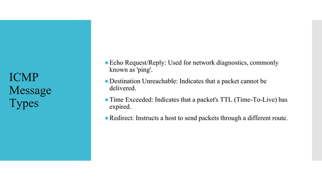 ICMP protocol , TCP IP , computer network and security.pptx
