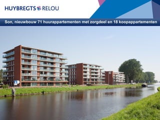 Son, nieuwbouw 71 huurappartementen met zorgdeel en 18 koopappartementen

Opdrachtgever : CRA Vastgoed B.V. te Eindhoven/
Nieuwe Borg te Roosteren
Architect

: fase 1 Bedeaux de Brouwer te Goirle
fase 2 Vermeulen Architectuur te Eindhoven

Bouwdirectie &
toezicht
: Nieuwe Borg Projectontwikkeling /
CRA Vastgoed B.V.
BVO

: Circa 12.000 m 2

Aanneemsom

: € 12.000.000,00

Start bouw

: Januari 2010

Oplevering

: Eerste fase (71 huurappartmenten) januari 2011,
tweede fase (18 koopappartmenten) juli 2011

Op loopafstand van het centrum van Son zijn drie appartementencomplexen gerealiseerd met in totaal 71 huur- en 18 koopappartementen.

 