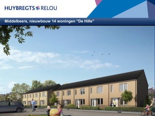 Middelbeers, nieuwbouw 14 woningen "De Hille"

Opdrachtgever : Gemeente Oirschot
Architect

: Grosfeld van der Velde Architecten

Bouwdirectie &
toezicht
: Niet van toepassing
BVO

: 2.008 m 2

Aanneemsom

: € 1.300.000,00

Start bouw

: Derde kwartaal 2013

Oplevering

: Derde kwartaal 2014

Nieuwbouw van 14 eengezinswoningen in het plan ‘De Hille’
te Middelbeers betekent de start van de uitbreiding van de
bestaande wijk.
Aan de zuidoostzijde van Middelbeers, tussen de bestaande
woonwijk de Hille en sportpark De Klep, wordt op het voormalig

 