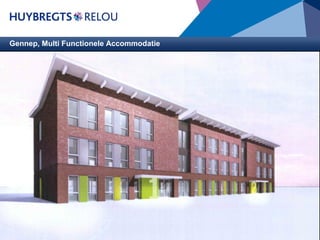 Gennep, Multi Functionele Accommodatie

Opdrachtgever : Parkvisie Bouwmanagement BV te Eindhoven
Architect

: Van Aken Architecten te Eindhoven

Bouwdirectie &
toezicht
: Parkvisie Bouwmanagement BV te Eindhoven
BVO

: 2.302 m 2

Aanneemsom

: € 3.640.000,00

Start bouw

: Augustus 2013

Oplevering

: December 2014

Nieuwbouw Multi Functionele Accommodatie in het plan “De
Heikant” te Gennep.

 