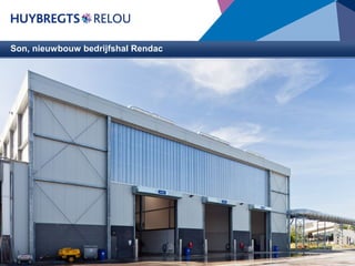 Son, nieuwbouw bedrijfshal Rendac

Opdrachtgever : Rendac te Son
Architect

: Uticon Ingenieursbureau te Eindhoven

Bouwdirectie &
toezicht
: Uticon Ingenieursbureau te Eindhoven
BVO

: Circa 1.766 m²

Aanneemsom

: € 1.540.000,00

Start bouw

: Maart 2010

Oplevering

: Oktober 2010

Realisatie van een nieuwe bedrijfshal op het terrrein van Rendac te
Son.
Het project is opgebouwd uit:
fundering: boorpalen, funderingsbalken en een kelder (4,5 m diep)
inclusief permanente damwand, voorzien van een vloeistofdichte
vloer.

 