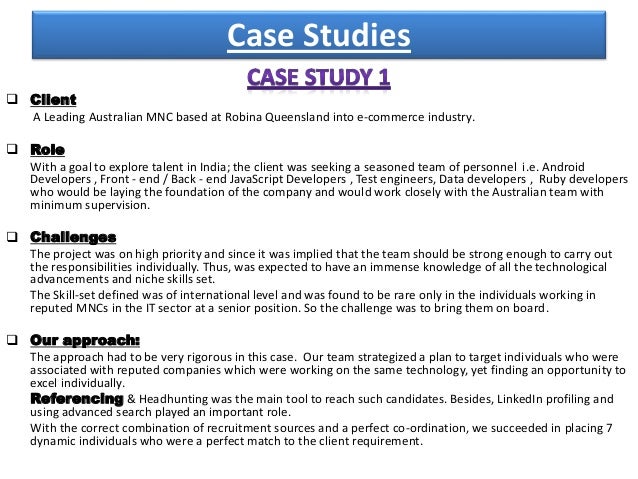 case study about organization and management