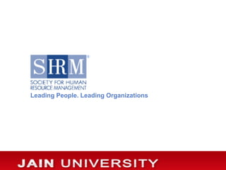 Leading People. Leading Organizations
 