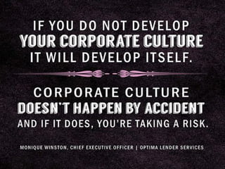 Hr roles in Creating Corporate Culture