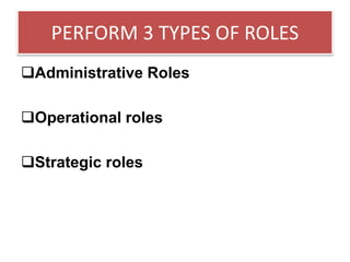 Strategy Roles HR roles & responsibilities | PPTX