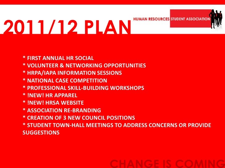 HRSA Presidential Platform