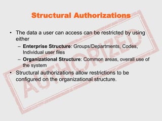 HR Security in SAP: Securing Data Beyond HCM Authorizations | PDF