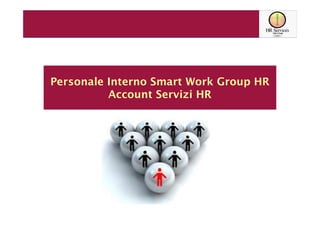 Personale Interno Smart Work Group HR
          Account Servizi HR
 