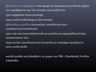 Hr και social media