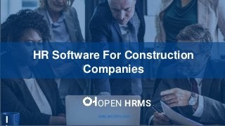 How to Configure Product Variant
Price in Odo V12
OPEN HRMS
HR Software For Construction
Companies
www.openhrms.com
 
