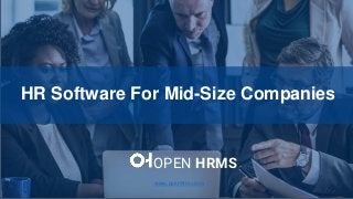 How to Configure Product Variant
Price in Odo V12
OPEN HRMS
HR Software For Mid-Size Companies
www.openhrms.com
 