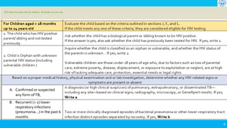 Comprehensive HIV Risk Screening Tool for Children and Adults | PPTX