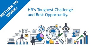 HR’s Toughest Challenge
and Best Opportunity.
 