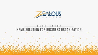HRMS Solution For Business Organization