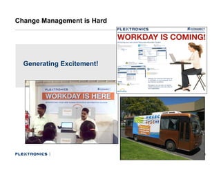 Change Management is Hard




  Generating Excitement!




                            8
 