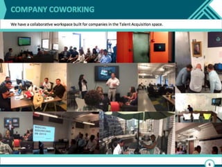 We have a beautiful collaborative workspace.
 