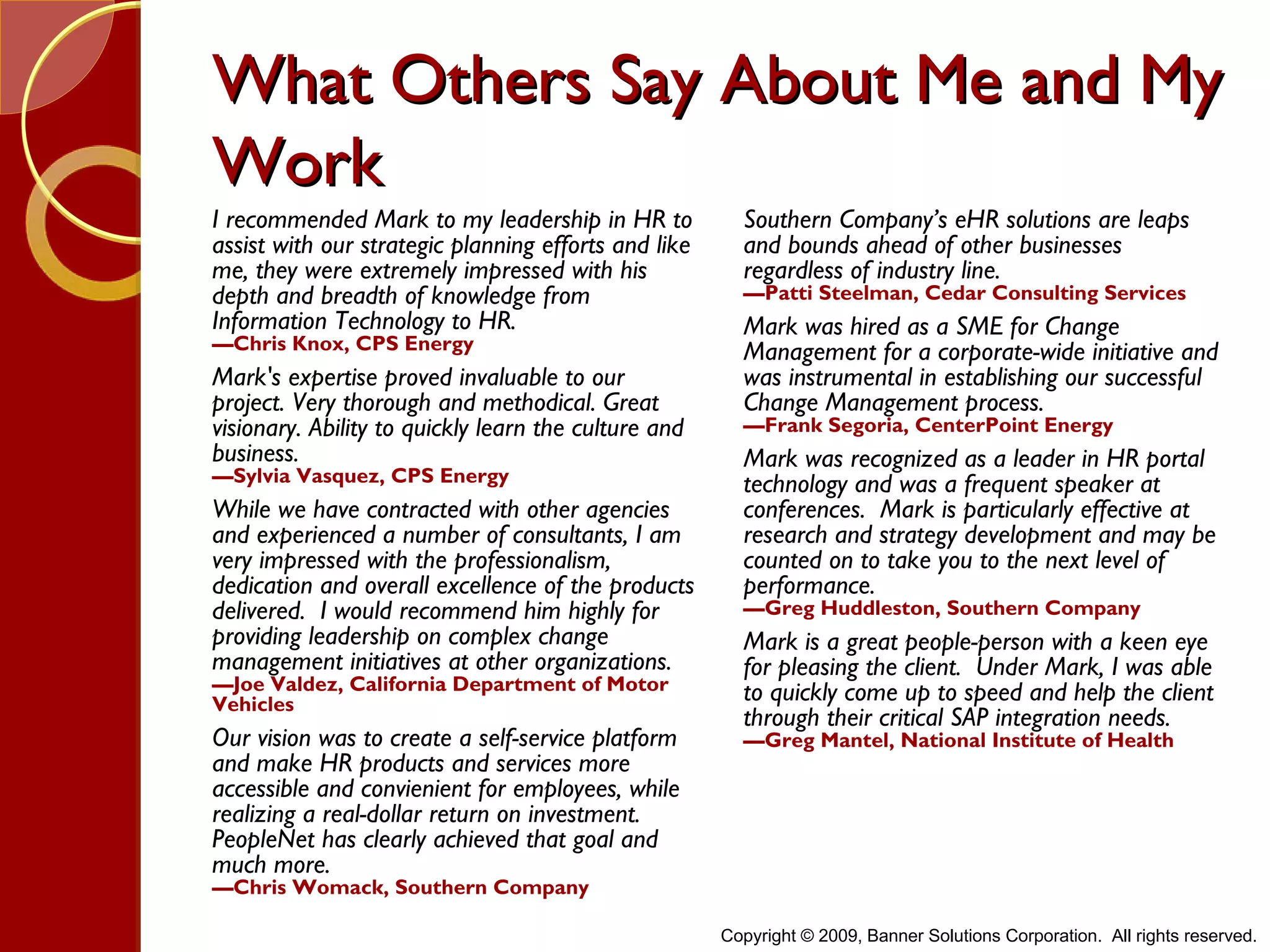 Hr Transformation Overview