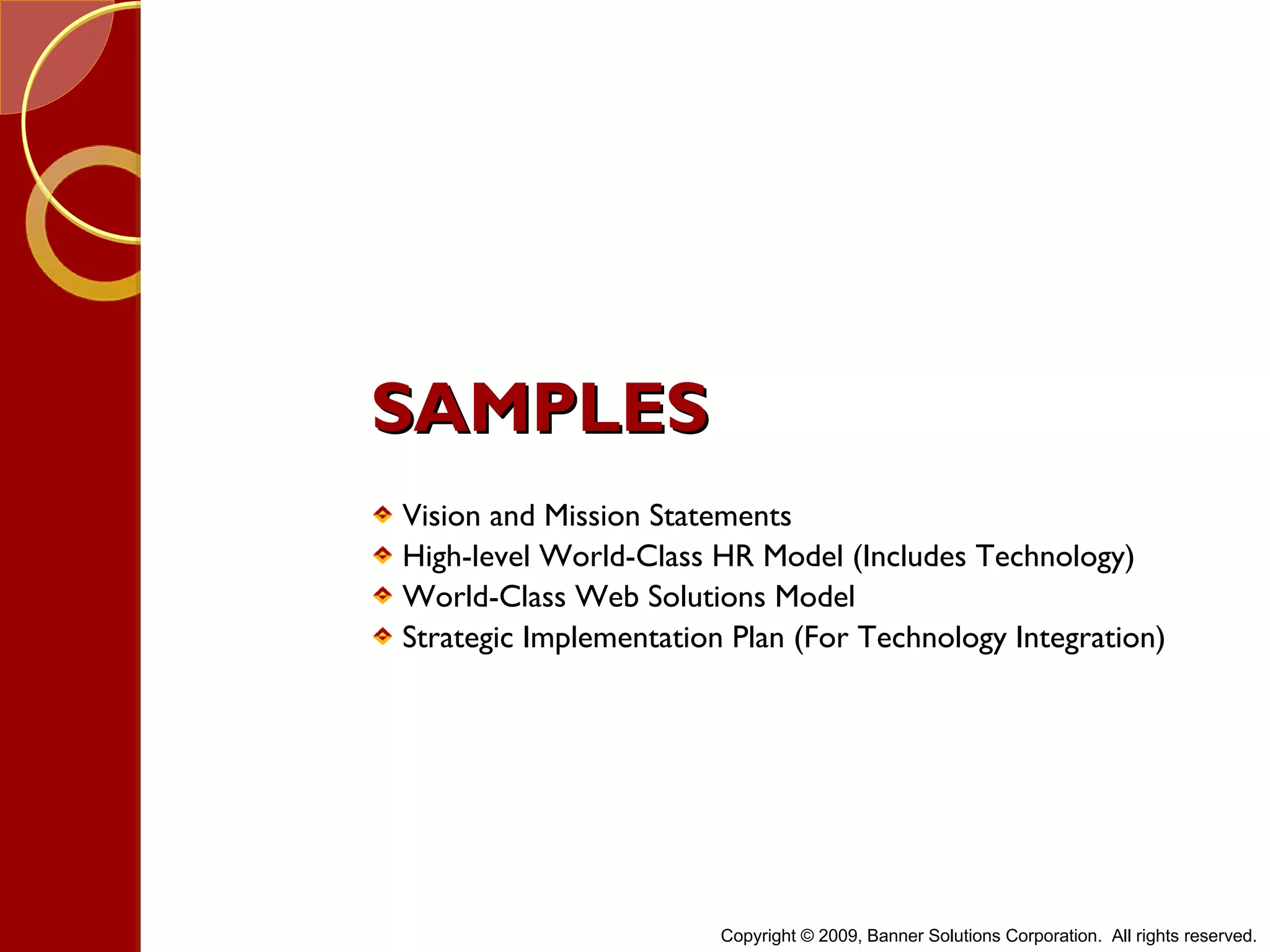 Hr Transformation Overview