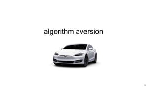 algorithm aversion
54
 