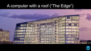 A computer with a roof (“The Edge”)
 