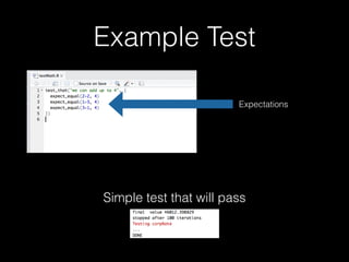 Testhatt Unit Testing in R with Testthat - HRUG | PDF